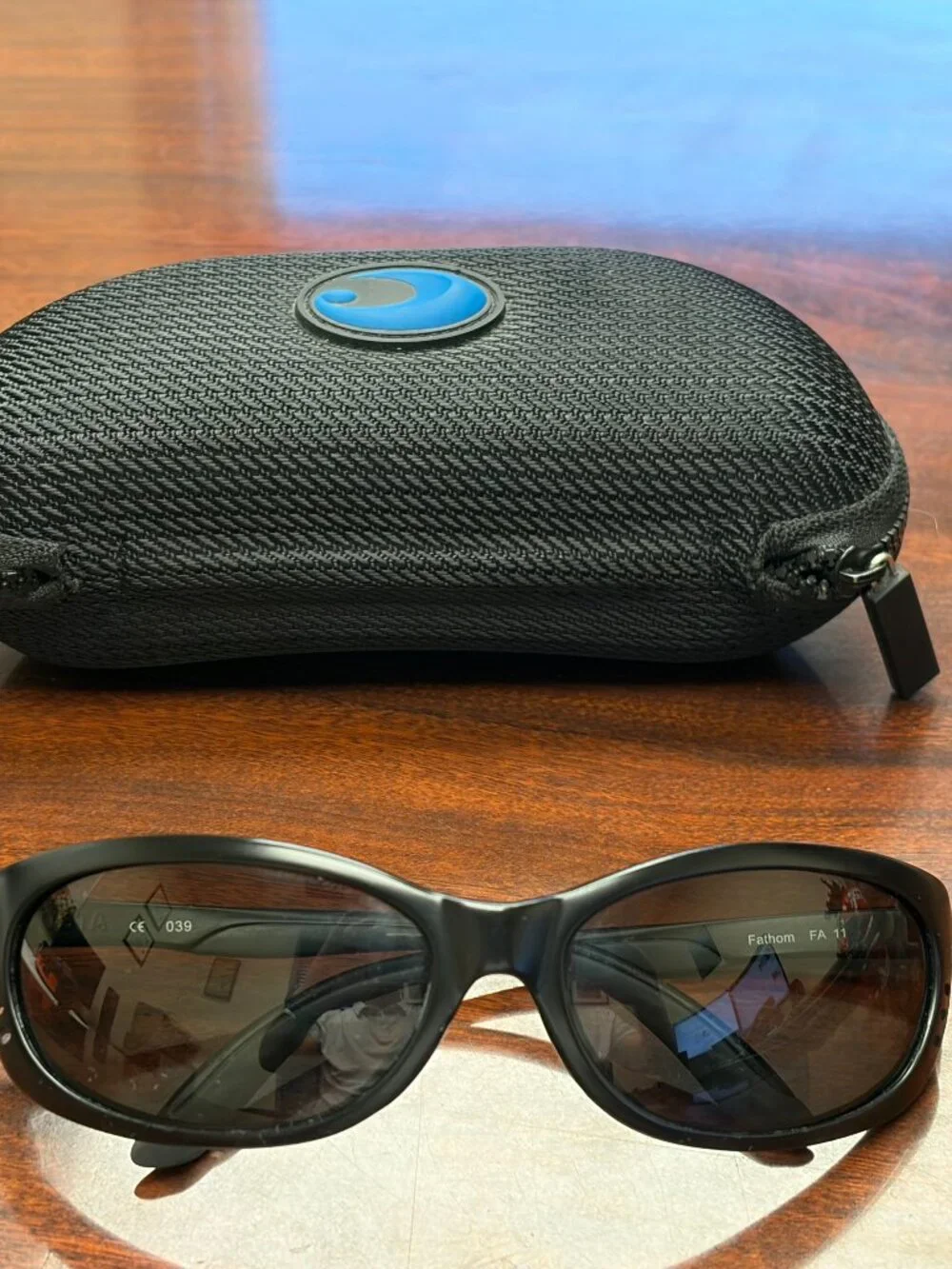 Costa Fathom Black/Black 580G Sunglasses